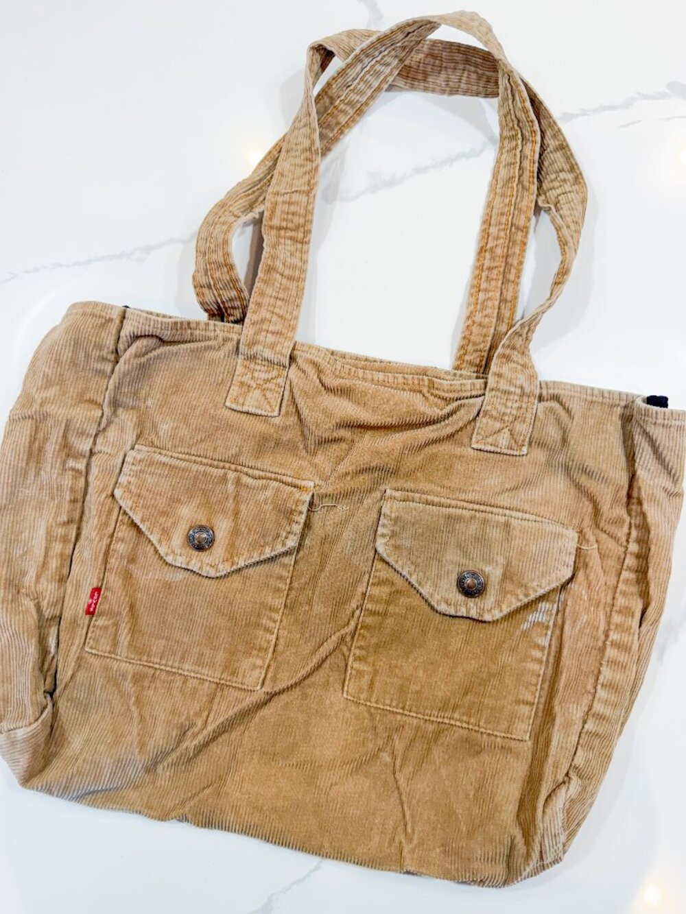 Vintage levi tote